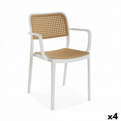 Chair Versa Venus White 58 x 81.5 x 55 cm (4 Units)