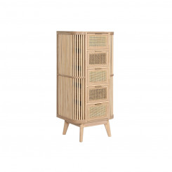 Chest of drawers Home ESPRIT Golden Natural Spruce 48 x 35 x 105 cm