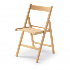 Kokkupandav tool, puitpruun (79 x 42,5 x 47,5 cm)