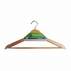 Hangers Mondex Woody Line Ecological Natural Wood 3 Units (42,5 x 23 cm)