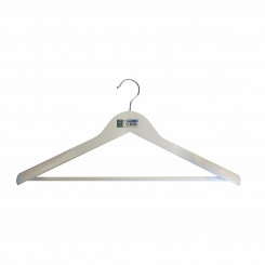 Hanger Mondex Suit Ecological Wood White (45 x 23 x 5,5 cm)