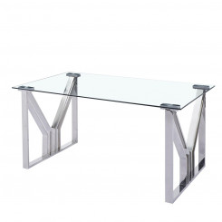Обеденный стол DKD Home Decor Crystal Steel (180 x 90 x 75 см)