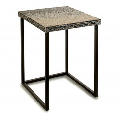 Приставной столик Серый Металл Перламутр ДСП (47 х 62 х 47 см)