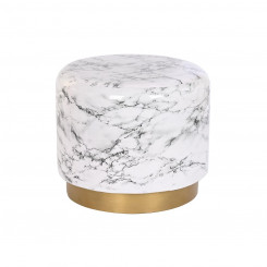 Side table DKD Home Decor Golden White Iron (50 x 50 x 45 cm)