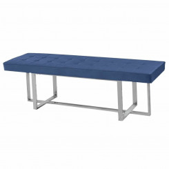 Bench DKD Home Decor   Blue Polyester Steel (150 x 45 x 45 cm)