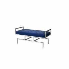 Bench DKD Home Decor   Blue Polyester Steel (97 x 44 x 46 cm)