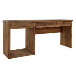 Desk DKD Home Decor Brown Wood Pinewood (172 x 47 x 76 cm)