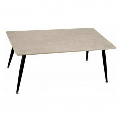 Центральный стол Черный Белый Камень Металл Меламин DM (60 x 45 x 110 см)