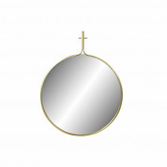 Настенное зеркало DKD Home Decor Mirror Golden Metal (72 x 2 x 91,5 см)