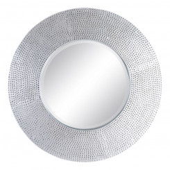 Настенное зеркало 87,6 x 6,6 x 87,6 см Crystal White Полиуретан