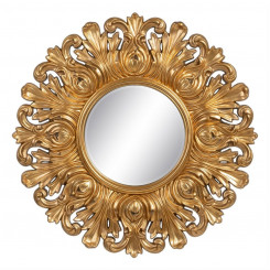 Зеркало настенное 108 х 3,5 х 108 см Crystal Golden Wood