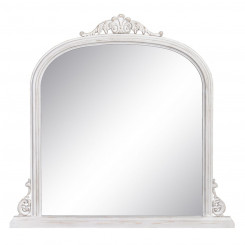 Зеркало настенное 103 х 5 х 108 см Crystal Wood White
