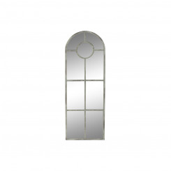 Настенное зеркало DKD Home Decor 42 x 2,5 x 122 см Серый Металл Белый Винтаж Окно