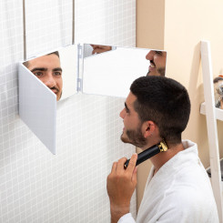 Зеркало для ванной комнаты со светодиодной подсветкой и обзором на 360° SelfKut InnovaGoods