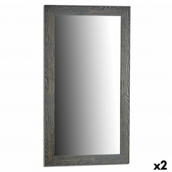 Настенное зеркало Grey Wood Glass 75,5 x 135,5 x 1,5 см (2 шт.)