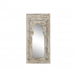 Настенное зеркало Home ESPRIT White Wood 68 x 8 x 145 см