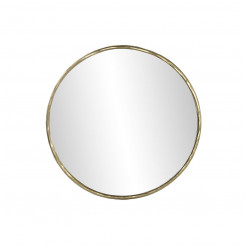 Wall mirror DKD Home Decor 80 x 2.5 x 80 cm Crystal Golden Aluminum