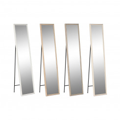 Mirror with legs Home ESPRIT White Brown Beige Gray 34 x 3 x 155 cm (4 Units)