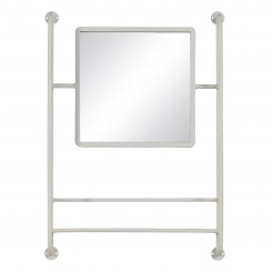 Wall mirror White Crystal 52.5 x 12 x 73 cm