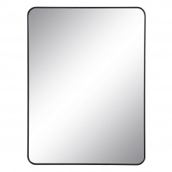 Настенное зеркало Черный Алюминий Кристалл 76 x 3 x 101 см