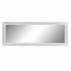 Wall mirror DKD Home Decor Crystal White Wood MDF (160 x 2.5 x 60 cm)
