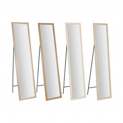 Туалетное зеркало Home ESPRIT Белый Коричневый Бежевый Серый 35,5 x 40 x 155 см (4 шт.)