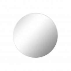Настенное зеркало Home ESPRIT Белое металлическое зеркало Modern 100 x 2 x 100 см