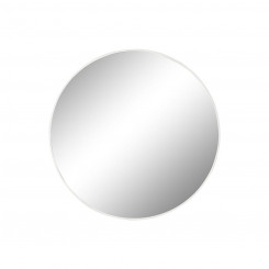 Настенное зеркало Home ESPRIT Белое металлическое зеркало Modern 120 x 2 x 120 см