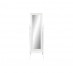 Туалетное зеркало Home ESPRIT Белое 50 x 50 x 157 см