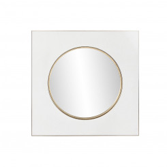 Настенное зеркало Home ESPRIT White Golden Iron Mirror 100 x 4 x 100 см