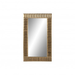 Настенное зеркало Home ESPRIT Golden Metal Modern 73,5 x 4 x 124 см
