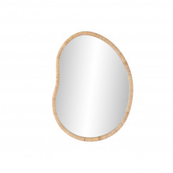 Настенное зеркало Home ESPRIT Natural Crystal Rattan Scandi 78 x 4,5 x 107,5 см