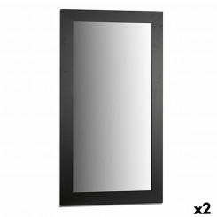 Настенное зеркало Black Wood Glass 64,5 x 84,5 x 1,5 см (2 шт.)