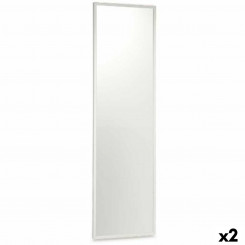 Wall mirror White Wood MDF 40 x 142.5 x 3 cm (2 Units)