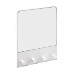Wall mirror 5five Door Hanger White (50 x 37 x 6 cm)