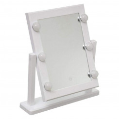 Настольное зеркало с сенсорной светодиодной подсветкой 5five Hollywood White 37 x 9 x 40,5 см
