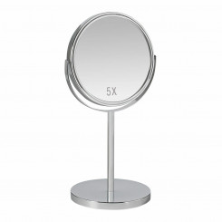 Mirror with Mounting Bracket Andrea House Chromed 18,5 x 15 x 34,5 cm Silver