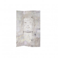 Folding screen DKD Home Decor Buddha Canvas Pinewood (120 x 2 x 180 cm)
