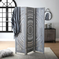 Folding screen Versa Wood (170 x 40 cm)