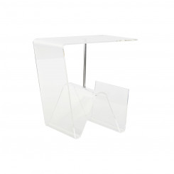 Coffee Table DKD Home Decor Metal Transparent Acrylic (40 x 30 x 44 cm)
