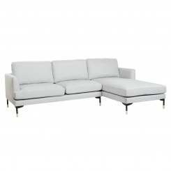 Sofa dresser DKD Home Decor Light gray Metal 250 x 160 x 85 cm