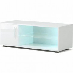 TV cabinet 100 x 38 x 36 cm Metal White melamine