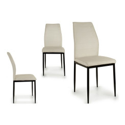 Обеденный стул Металл Белая Металл (53 x 97 x 42 cm) Белый