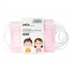 Disposable Surgical Mask Inca Farma Children's Pink