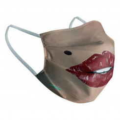 Гигиеническая многоразовая тканевая маска для губ для взрослых