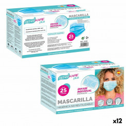 Box of hygienic masks SensiKare 25 Pieces, parts (12 Units)