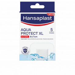 Waterproof wound protection Hansaplast Hp Aqua Protect XL 5 units 6 x 7 cm