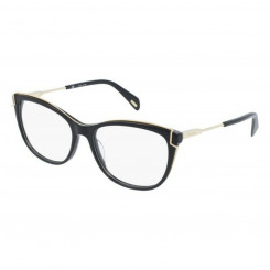 Women's Glasses Frame Police VPLA900700 Black (ø 55 mm)