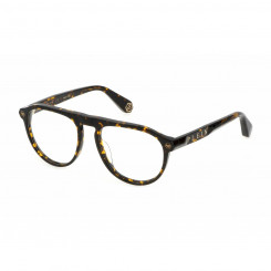 Glasses frame Men's PHILIPP PLEIN VPP016M-5401AY-21G Brown ø 54 mm