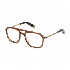 Glasses frame Men's PHILIPP PLEIN VPP018M-5407AY-21G Brown ø 54 mm